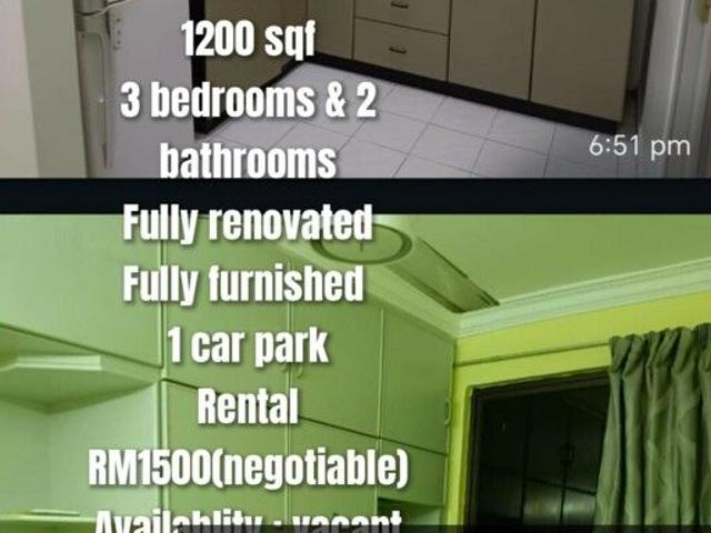 Apartment for rent in Georgetown, Penang