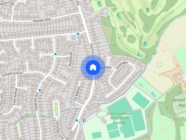 House for rent in Little Common, Heathlands