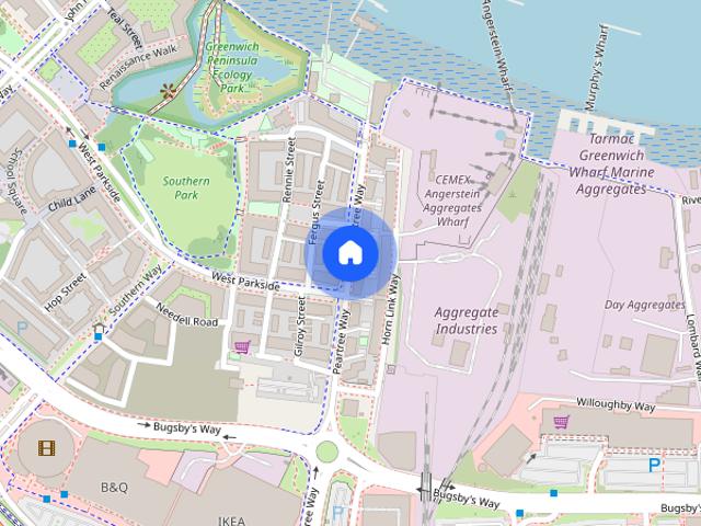 House for rent in East Greenwich, Greater London