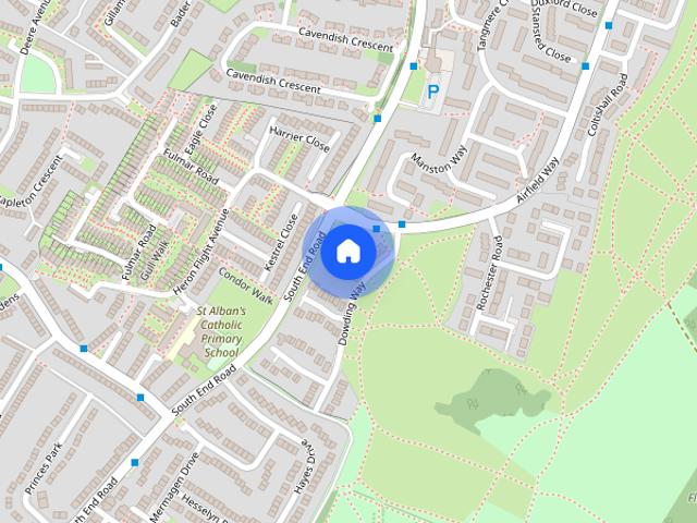 House for rent in Elm Park, Greater London