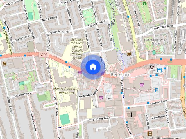 Apartment for rent in London Borough of Southwark, Greater London