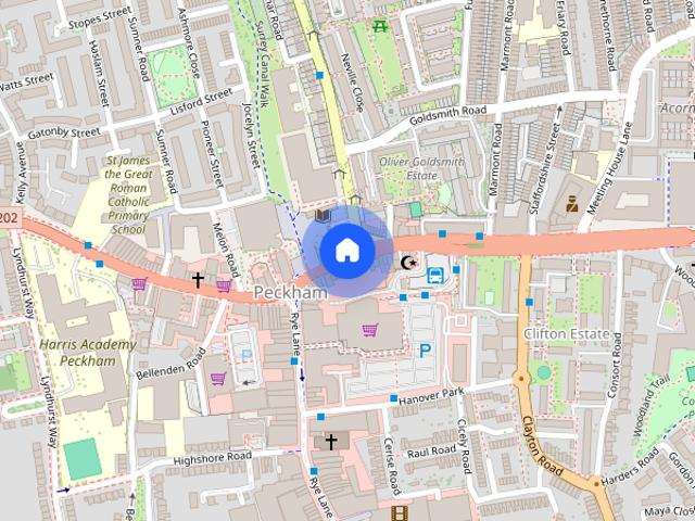 Apartment for rent in Peckham, Greater London