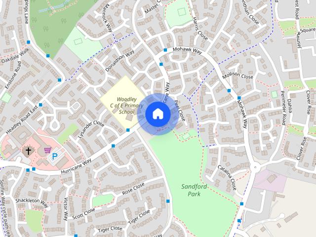House for rent in Woodley