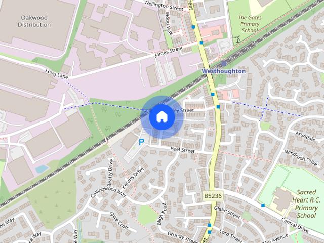 House for rent in Westhoughton, Lee Bank