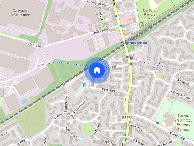House for rent in Westhoughton, Lee Bank