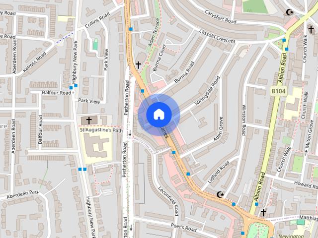 House for rent in Stoke Newington, Greater London