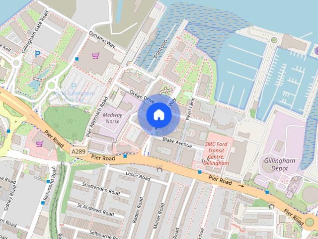 Apartment for rent in Brompton, Gillingham