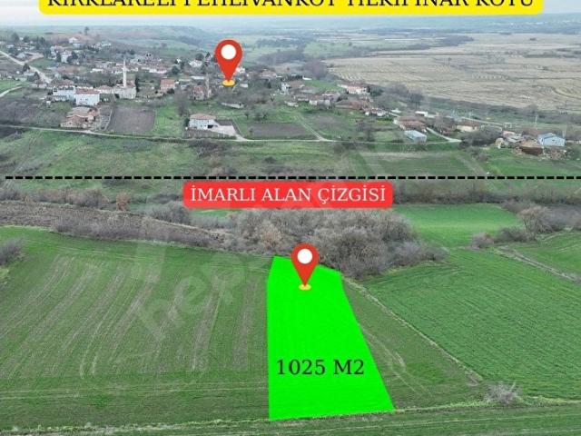 Yeşilpınar, Pehlivanköy içerisinde satılık Arsa