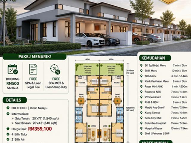 House for sale in Port Klang, Selangor