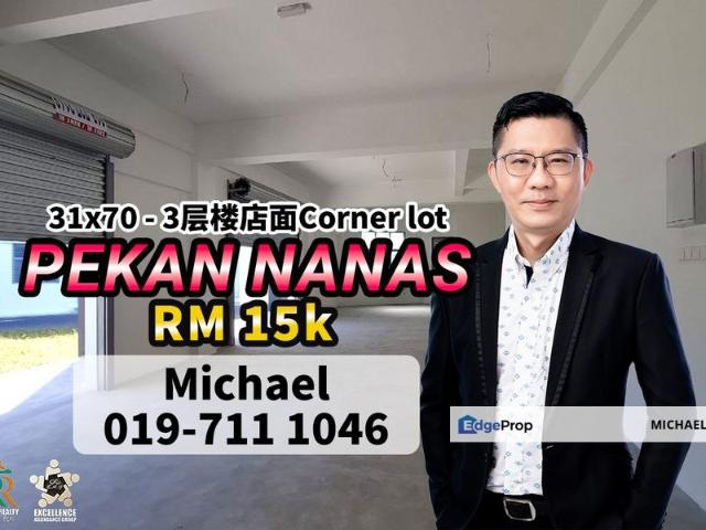 Shop for rent in Pekan Nanas, Johor
