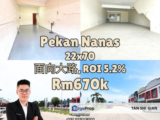 Shop for sale in Pekan Nanas, Johor