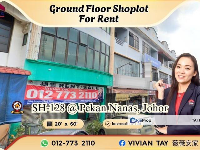Shop for rent in Pekan Nanas, Johor