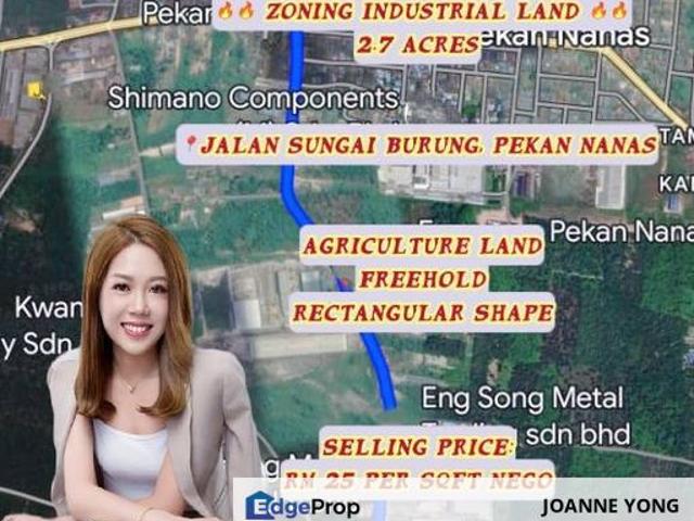 Warehouse for sale in Pekan Nanas, Johor