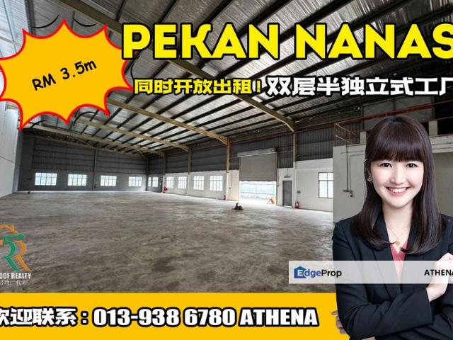 Warehouse for sale in Pekan Nanas, Johor