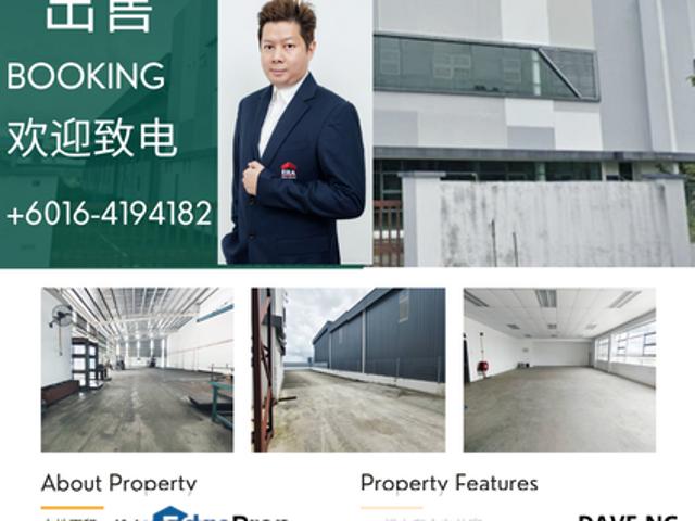 Warehouse for sale in Pekan Nanas, Johor