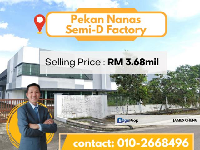 Warehouse for sale in Pekan Nanas, Johor