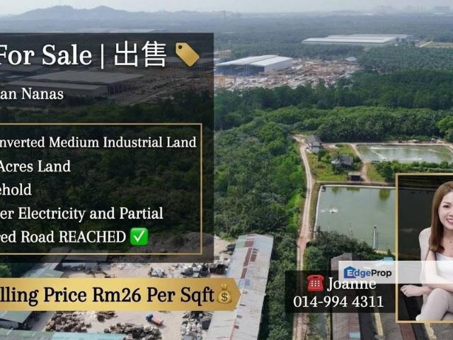 Warehouse for sale in Pekan Nanas, Johor