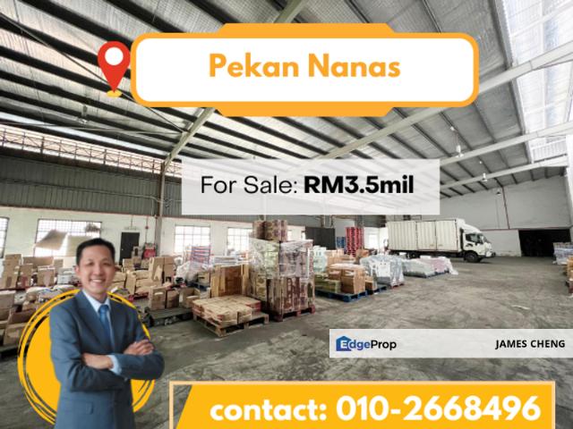 Warehouse for sale in Pekan Nanas, Johor