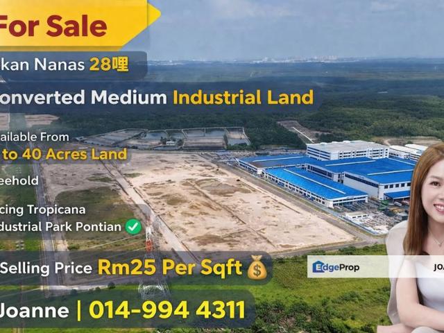 Warehouse for sale in Pekan Nanas, Johor