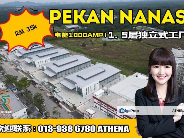 Warehouse for rent in Pekan Nanas, Johor