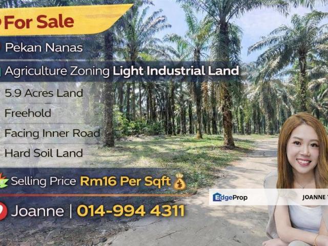 Warehouse for sale in Pekan Nanas, Johor