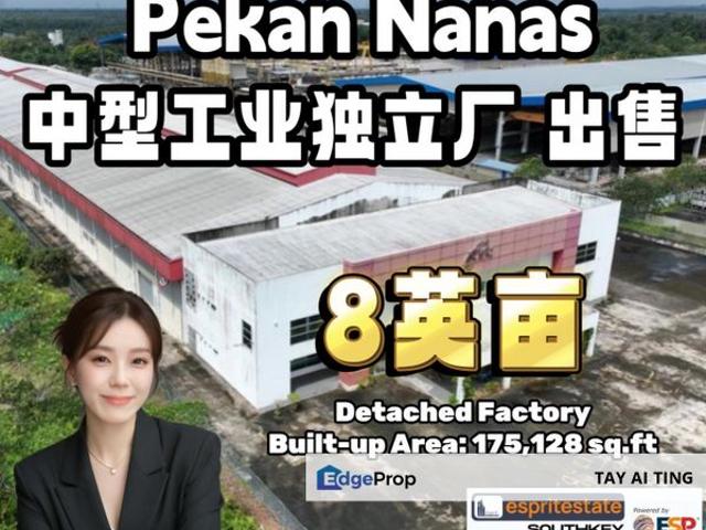 Warehouse for sale in Pekan Nanas, Johor