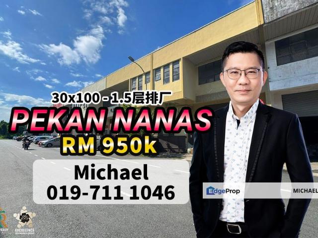 Warehouse for sale in Pekan Nanas, Johor
