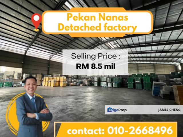 Warehouse for sale in Pekan Nanas, Johor