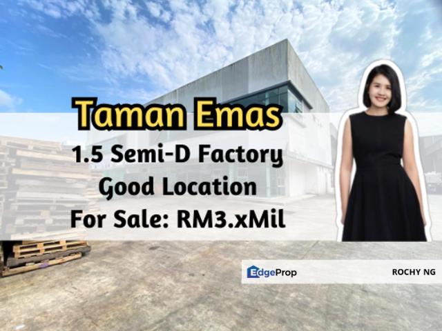 Warehouse for sale in Pekan Nanas, Johor