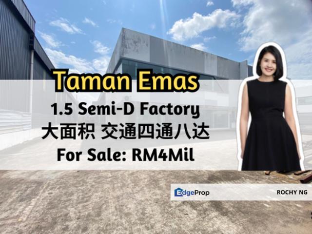Warehouse for sale in Pekan Nanas, Johor