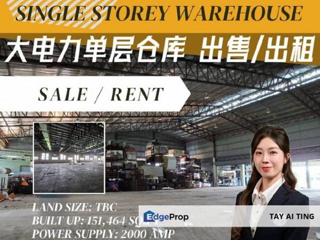 Warehouse for rent in Bukit Ledang, Johor