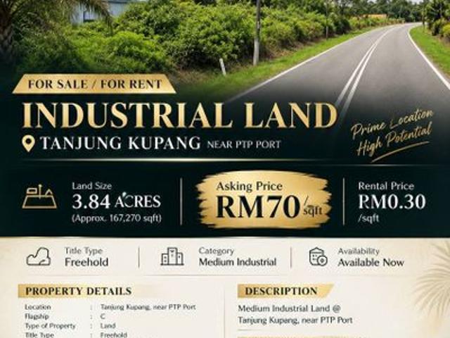 Warehouse for rent in Bukit Ledang, Johor