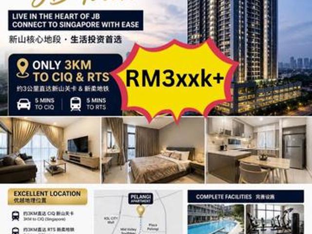 Condominium for sale in Johore Bahru, Johor