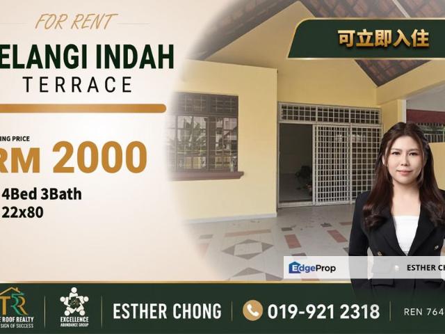 House for rent in Ulu Tiram, Johor