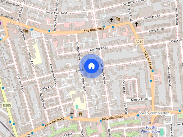 Apartment for rent in London Borough of Merton, South Wimbledon