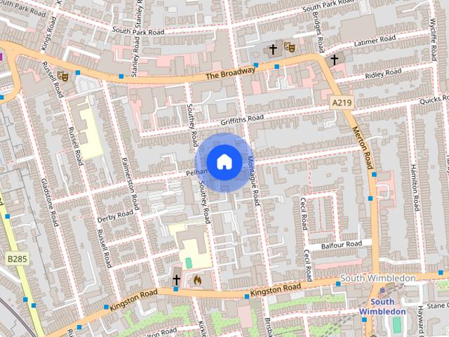 Apartment for rent in London Borough of Merton, South Wimbledon