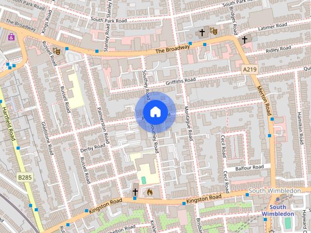 Apartment for rent in London Borough of Merton, South Wimbledon