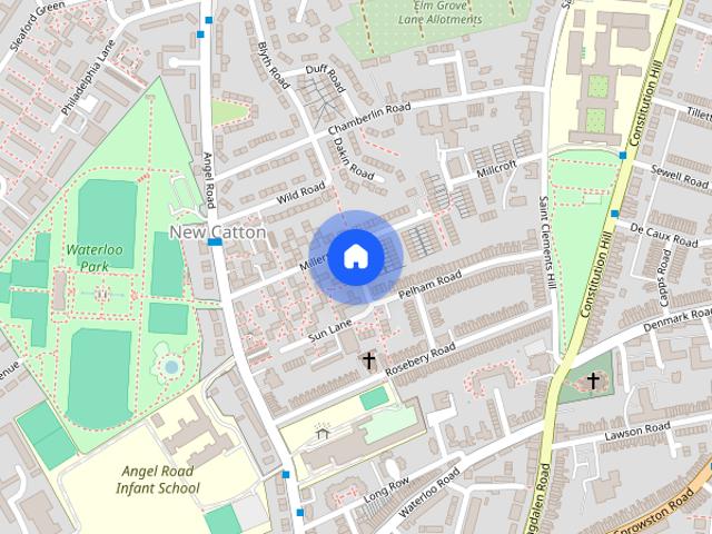Apartment for rent in New Catton, East Bank