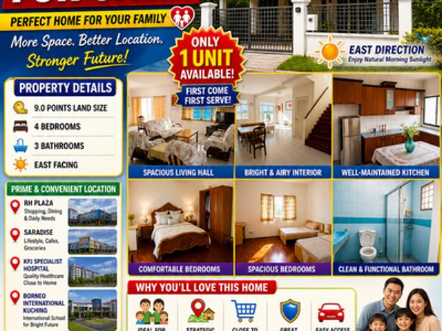 House for sale in Kuching