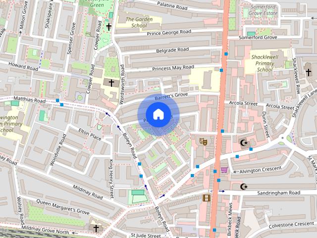 Apartment for rent in Shacklewell, Greater London