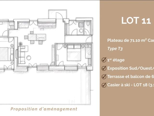 Appartement vente à Pelvoux, Vallouise-Pelvoux