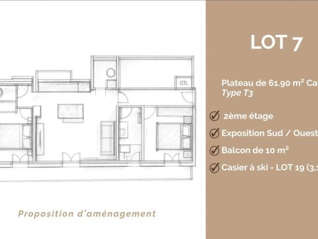 Appartement vente à Pelvoux, Vallouise-Pelvoux