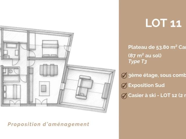 Appartement vente à Pelvoux, Vallouise-Pelvoux