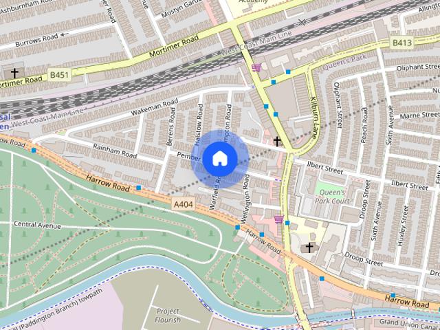 Apartment for rent in Brondesbury, Greater London