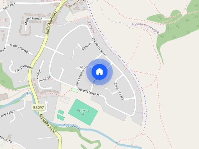 House for rent in Penycae, Wales