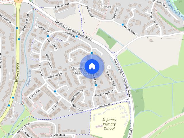House for rent in Mornington Meadows, Bedwas