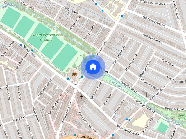 Apartment for rent in Penylan, Falcon Lodge