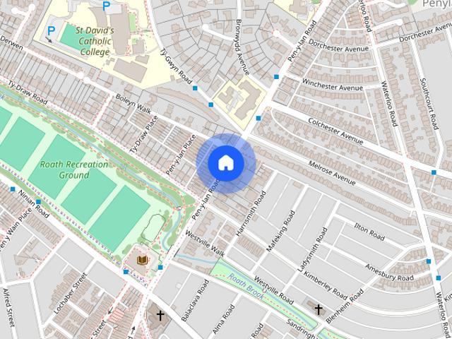 Apartment for rent in Penylan, Falcon Lodge