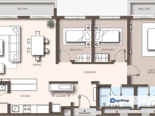 Condominium for sale in Country Heights Damansara, Kuala Lumpur