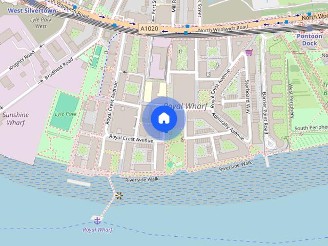 Apartment for rent in Silvertown, Greater London